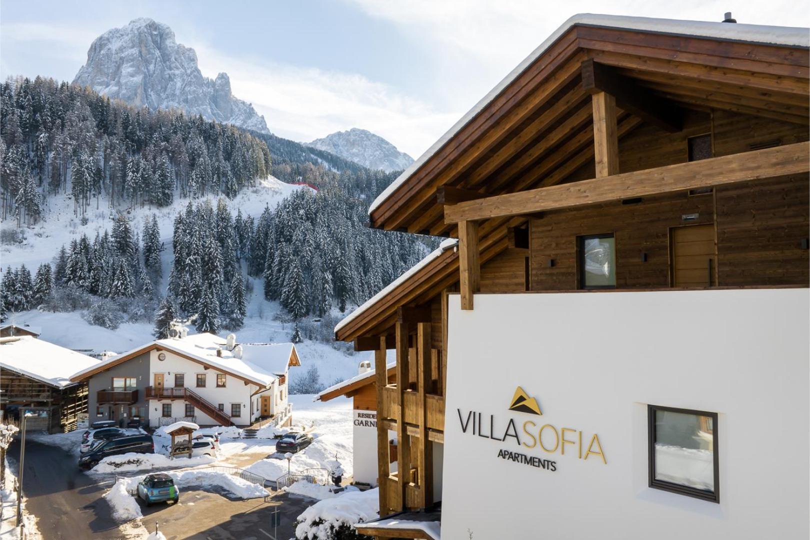 Apartments Villa Sofia Santa Cristina Val Gardena 外观 照片