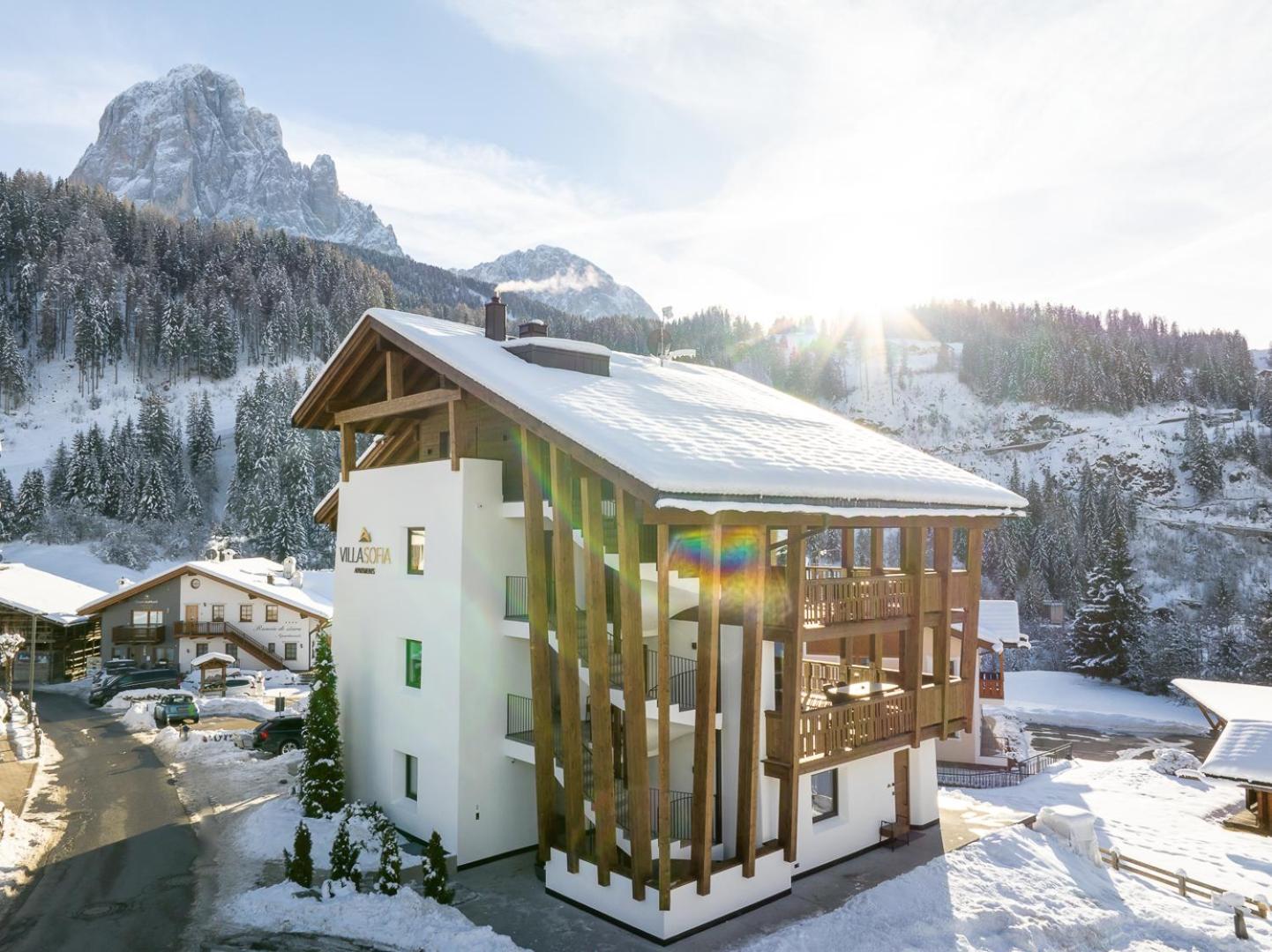 Apartments Villa Sofia Santa Cristina Val Gardena 外观 照片